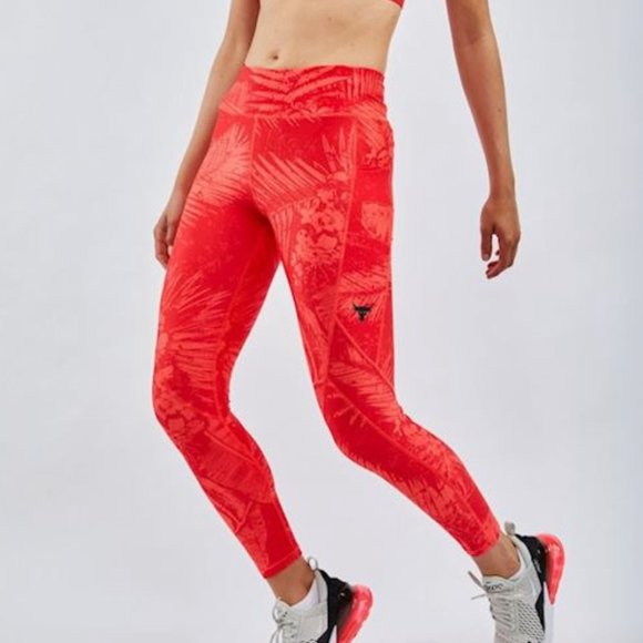 Under Armour Pants - 🌸Sale🌸 Under Armour Ankle Crop Tights Women's Size Pant 1351905 820